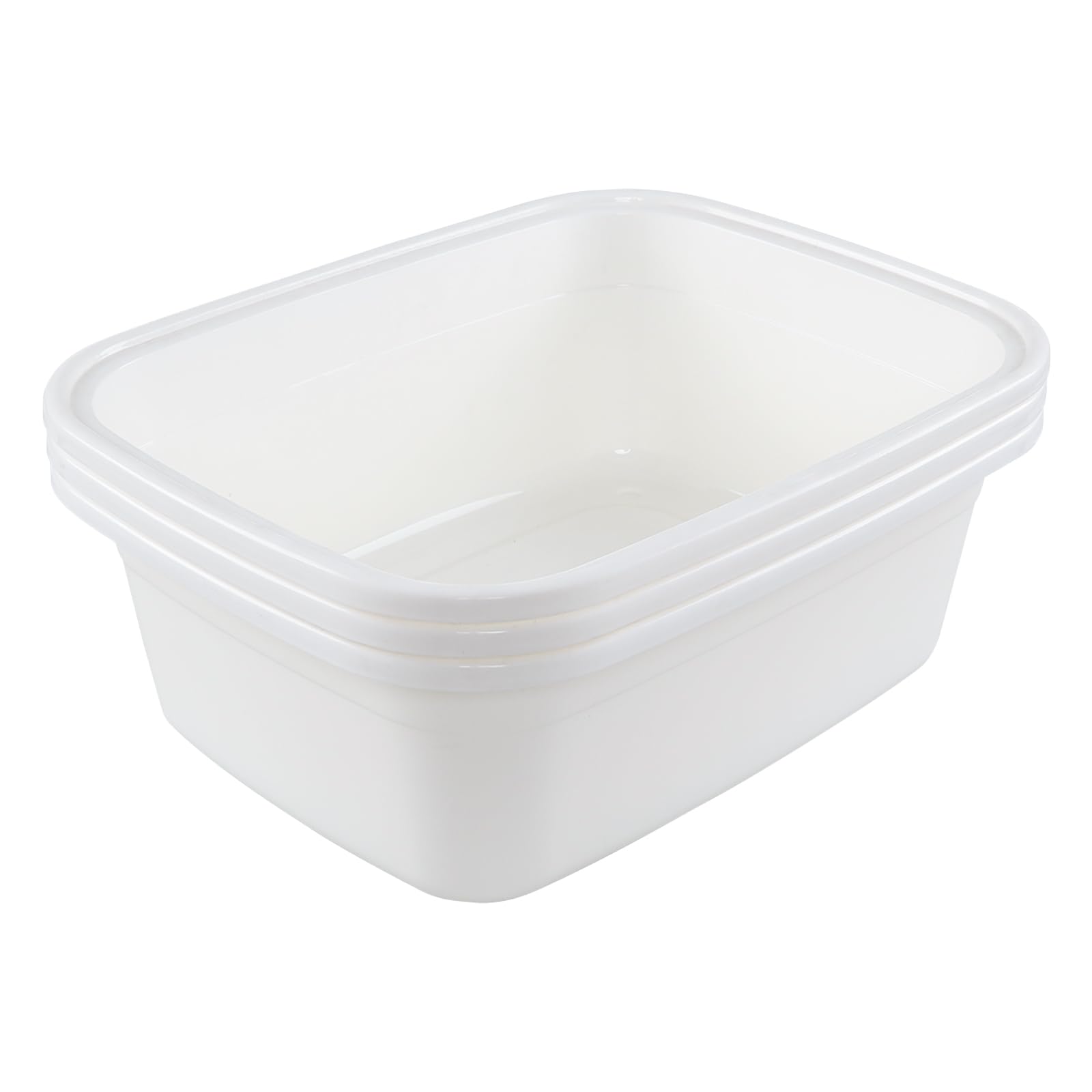 Grand plat de 18 litres, lavabo, fournitures de nettoyage pour lavage, nettoyage, trempage des pieds, lavage de la vaisselle