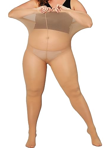 DORALLURE Strumpfhosen Damen Grosse Grössen...