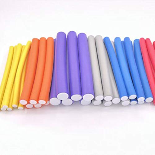 Lurrose 42 peças de rolos de cabelo para enrolar e enrolar para mulheres e meninas