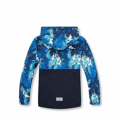 Girls Boys Rain Jacket Zip Hooded Lightweight Coats Casual Kid Fleece Lined 𝚆aterproof Windbreaker4