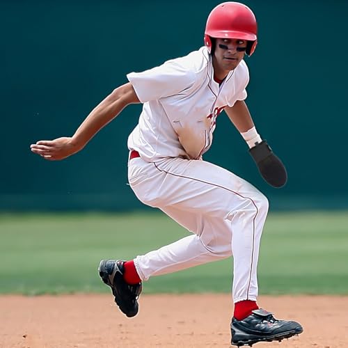 Gleithandschuh für Jugendliche und Erwachsene, Beidhändig Tragbarer Baseball Softball Handschutzhandschuh mit Elastischem Schrumpfband zum Handschutz für Teenager und Erwachsene (M)