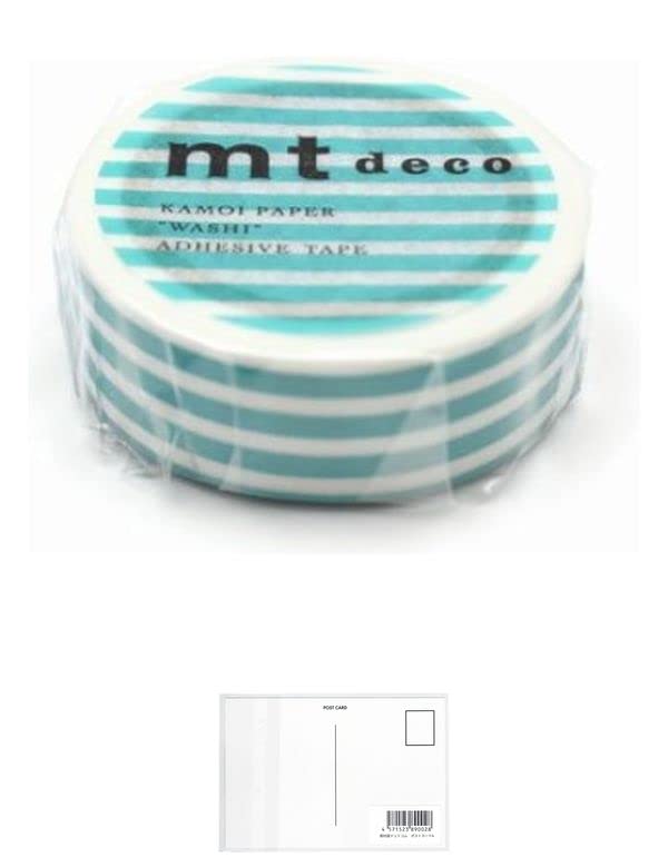 Amazon | カモ井加工紙 mtマスキングテープ ボーダー・ソーダ