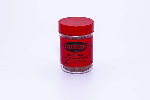 Polvo colorante alimenticio rojo brillante preema 1 x 25 g