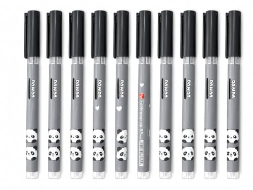 Image of Figo Panda Liquid Roller pen (Pack of 20) (Black)