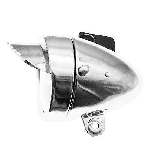 DECDEAL Farol clássico cromado vintage bicicleta farol frontal retro