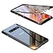 Produktbild Jonwelsy Kompatibel für Samsung Galaxy S10 (6,1 Zoll) Hülle, 360 Grad Vorne und Hinten Gehärtetes Glas Transparente Case Cover, Stark Magnetische Adsorption Metallrahmen Handyhülle