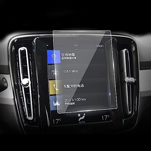 Verre trempé écran Volvo V90 évitez les rayures du GPS tactile 180x135