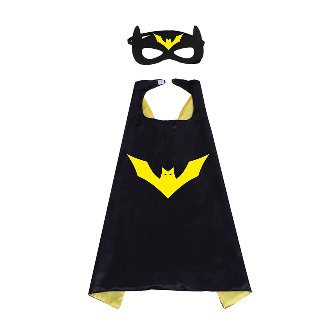 Black Halloween Robe for kids Boys and Girls | Halloween Costume for Kids (Free Size, 3-8 Years)