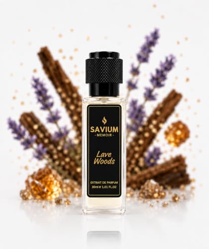 Image of Lave Woods Perfume for Men, Smoky Long Lasting Classic Oud Fragrance, 30ml EDP