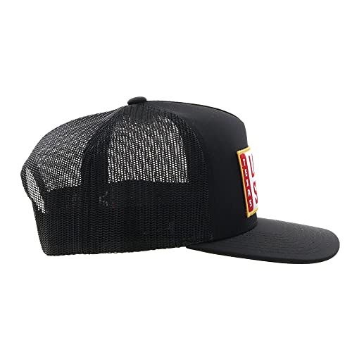 Image of HOOEY Lone Star Beer Patch Trucker Hat for Men, Adjustable Snapback Mesh Baseball Cap, 5-Panel Western Work Hat