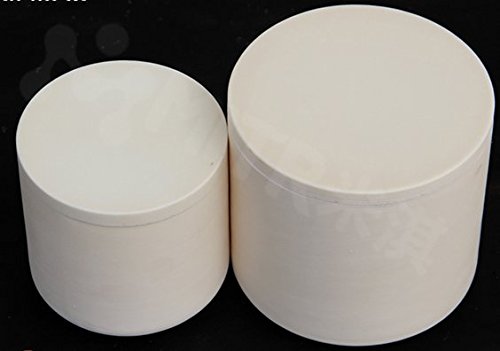 Hanchen 100 ml tarro de trituración de alúmina Lab bola planetaria molino de molienda tarro, taza y cuenco