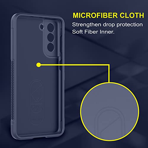 Image of Amazon Brand - Solimo Mobile Cover for Samsung Galaxy S21 Plus 5G (Silicon Sapphire)