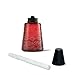 TIKI Molded Glass Decorative Tabletop Torches (Set of 3) – Red, White & Blue Outdoor Lighting for Lawn, Patio & Garden | Weather-Resistant | Includes Long-Lasting Wick & Snuffer