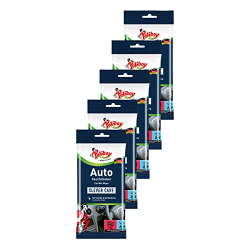 Poliboy - Lingettes de nettoyage - Différentes variétés et tailles de paquets - Fabriqué en Allemagne Cover