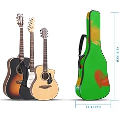 Housse de protection rembourrée pour guitare acoustique classique Motif floral Rose et vert, Multicolore 02, 42.9×16.9×4… - Les Beatles, Paul McCartney, John Lennon, RIngo Starr, George Harrison Housse de protection rembourrée pour guitare acoustique classique Motif floral Rose et vert, Multicolore 02, 42.9x16.9x4… – Image 5