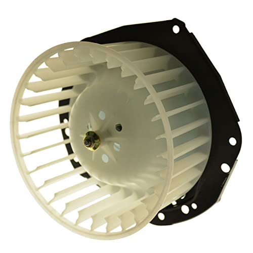 Image of TRQ Heater Blower Motor w /Fan Cage Compatible with Chevy S10 GMC S-15 Sonoma Pickup Isuzu Hombre