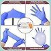 KAHACIYO Kids Nitrile Gloves, Disposable Nitrile Gloves for 4-10 Years - Latex and Powder Free -Kid Size for Cooking, Gardening Crafting, Painting, Cooking, Cleaning(100PCS)
