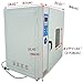 EQCOTWEA Electric Heating Constant Temp Lab Incubator,8 cu. ft. Large Capacity Stainless Steel Forced Air Digital Control,RT+41-211°F for Seed Germination,Drying,Baking,Industrial Use,220V 2000W