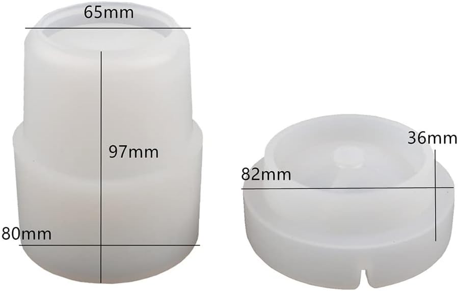 Car Ashtray Molds - Double Layer, DIY Resin Ashtray Gifts
