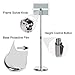 Adjustable Steel Poster Stand, Poster Size 8.5 X 11 Inches, Color Silver