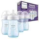 Philips Avent Biberón Natural Response 9 oz Azul