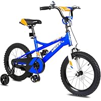 WEIZE Kids Bike,16 Inch Children Bicycle for Boys Girls Ages 4-6 Years Old, Rider Height 38-48 Inch, Coaster Brake, Blue