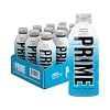 PRIME Hydration BERRY FREEZE, Sports Drinks, Electrolyte Enhanced for Ultimate Hydration, 250mg BCAAs, B Vitamins, Antioxidants, Low Sugar, 16.9 Fl Oz, 12 Pack