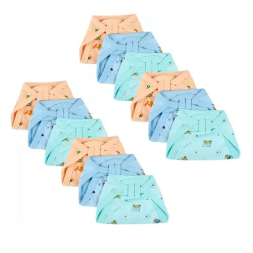 Little Boo new born Babys Cotton Cloth Diapers/Langot/nappy U Shaped Washable and Reusable Nappies (Multicolour,0-6 Months) Pack of 10 (B0B71FYTXR) Amazon Price History, Amazon Price Tracker
