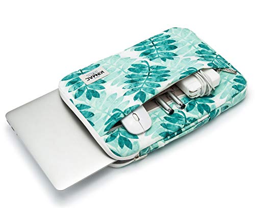 Kinmac Olive Leaf 360° Protective Waterproof 12 inch-13.3 inch Laptop Case Bag Sleeve with Handle for Surface Pro,MacBook Pro 13",MacBook 12",New MacBook Air 13" Retina and iPad pro 12.9