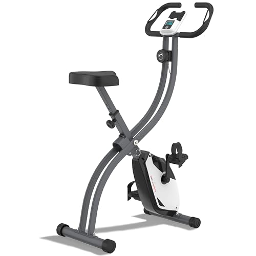 Ultrasport F-Bike Vélo d’Appartement Pliable I Vélos d'Appartement Extra Silencieux jusqu'à 130...