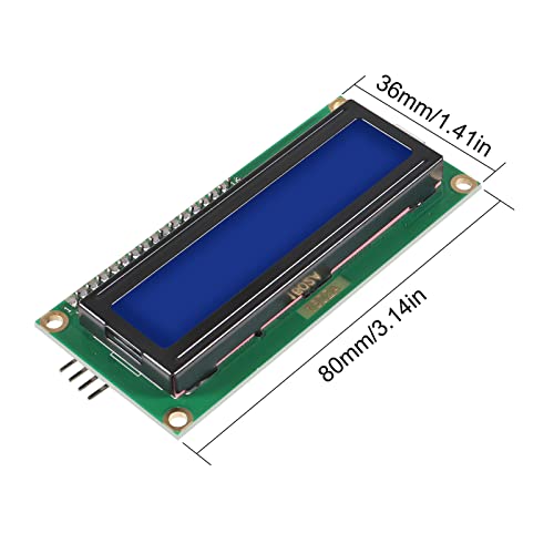 Aitiao 3 Pack 1602 Lcd Display Module Ic I2C Twi 16X2 Characters Serial Interface Adapter Lcd Module For Raspberry Pi Diy Project Iot thumb #3