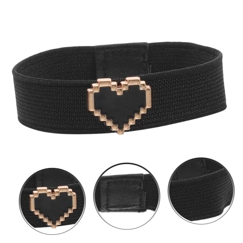 VANZACK Heart Pearl Elastic Shoe Straps for Flat Shoes Anti-loose Straps for Girls No Installation Required4