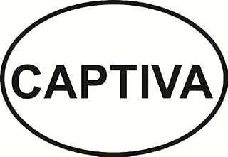 Magnet Captiva Euro Oval Magnet Car Auto Fridge Locker Metal 5"