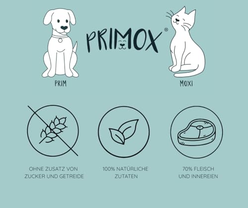 Primox | Pferd 2x6x800g | Sparpaket | Hundefutter