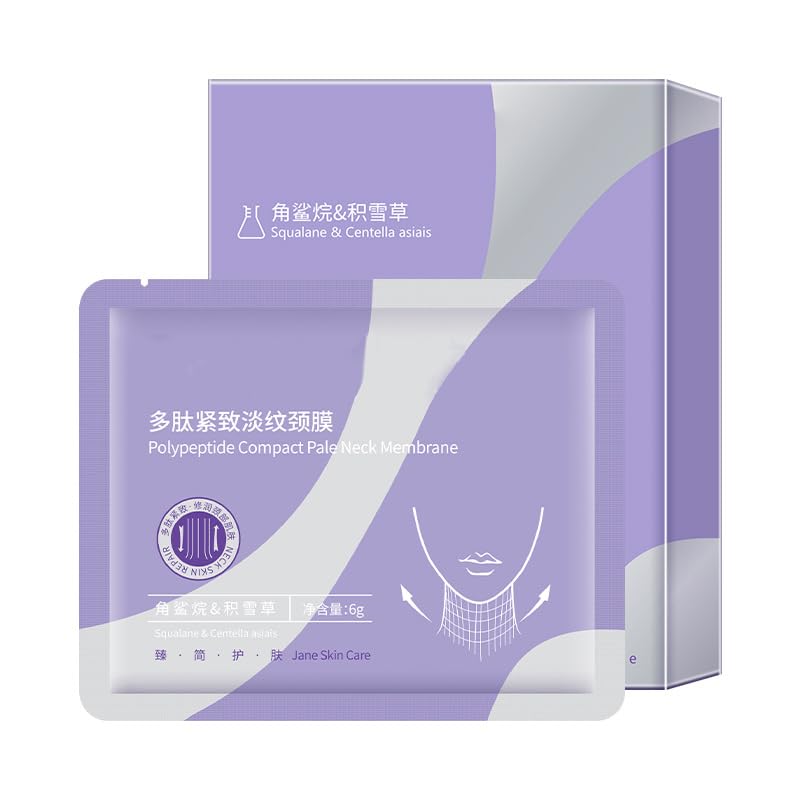 AzoneeNeck Wrinkle Patches - Advanced Anti Wrinkle Premium Ageing Neck Wrinkle Pads for More Visible Skin Firming & Neck Tightening - Wrinkle Patches - Crepe Erase & Neck Lift 6g x 5 tablets/box