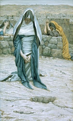 La sainte vierge dans la vieillesse de jacques Toile Affiche pour Murs Vides de Bureau