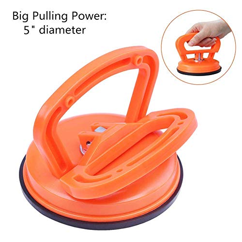 HiYi Vacuum Suction Cup Glass Lifter, Suction Handle Car Auto Suction Cup Dent Puller Handle Lifter Dent Removal Tools Vacuum Lifter for Glass/Tiles/Mirror/Granite Lifting Gripper Sucker Plate