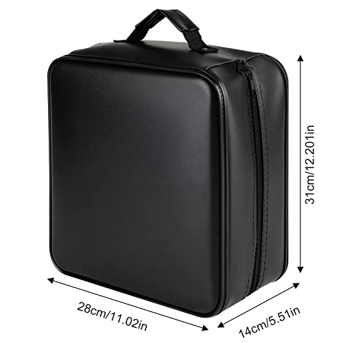 Timcorr Cd Case Dvd Storage Case: 432 Capacity Hard Plastic Dvd Case Holder Organizer Portable Cd Wallet Binder Disc Holder Folder Blu Ray Album Sleeves For Car Home Travel | Audio Music (Black) #TOP2