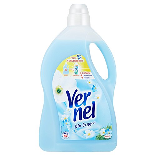 Preisvergleich Produktbild Vernel Hautsensitiv Weichspüler, blau Oxygen, 3 l