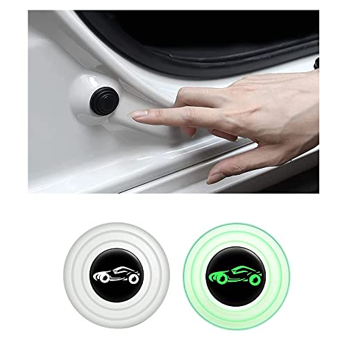 Image of Car Shock Absorber Door Protector Rubber Pads Guard Accessories Car Gadgets for Enhanced Door Protection Compass, Wrangler, Meridian, S90, XC60, XC40, Hector, Astor, Gloster