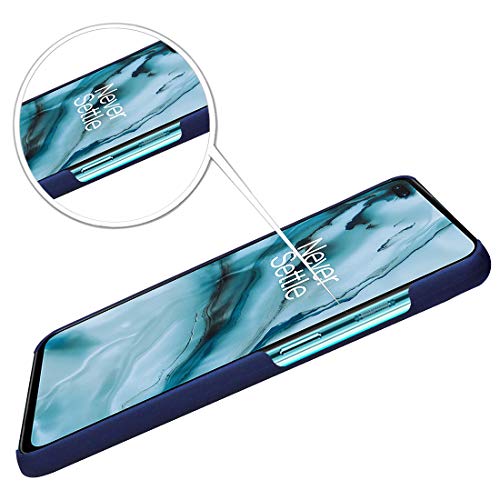 Image of Ultra Slim Hard Shell Back Case Cover for OnePlus Nord - Marine Blue