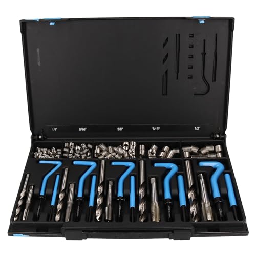 Réparer un filetage endommagé 1/4 au 1/2 UNC avec le kit hélicoïdal
