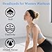 XTREND 6Pack Sweat Bands Headbands for Women Workout,Fashion Non Slip Headband Grip Silicone Yoga Hair Band Elastic Exercise Hair Wrap for Women Men