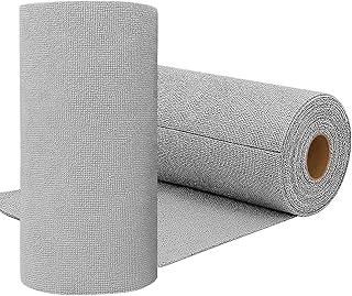 Image of Microfiber Cleaning Cloth Roll 25x25CM - Reusable Tear-Away Towels Washable Super Absorbent Lint Free Cleaning Rags for Kitchen, Car, Garage and Home (Multicolor 2 Roll, 50 Pack)
