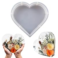Cayway Siliconen grote harsvormen voor bloemen, 2-formaat huis hars mal 3D epoxyhars mallen siliconen mallen voor hars gieten voor bloemen conservering, DIY huwelijksgeschenk, Home Decors (stijl 2 Cayway Siliconen grote harsvormen voor bloemen, 2-formaat huis hars mal 3D epoxyhars mallen siliconen mallen voor hars gieten voor bloemen conservering, DIY huwelijksgeschenk, Home Decors (stijl 2