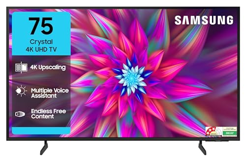 Best 75-inch TVs in India: Upgrade Your Living Room 9 Samsung 189 cm (75 inches) Crystal 4K Ultra HD Smart LED TV UA75UE85AFULXL...