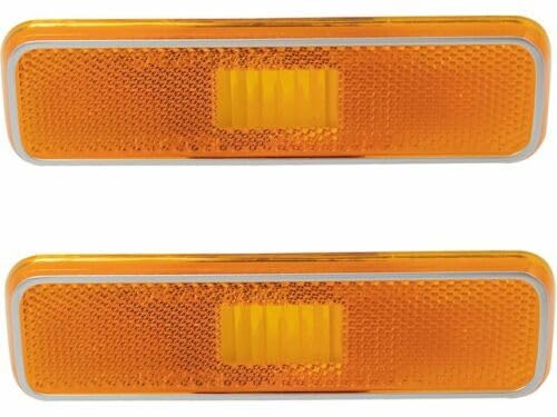 Zilai Front side left and right marker light assembly set fits 72-93 Dodge Ram trucks
