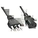 Produktbild LINDY 30415 5m IEC-Netzkabel, Italien