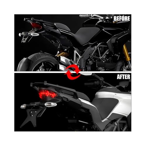 Feu arrière LED pour moto résolvant les pannes de feu stop - 6