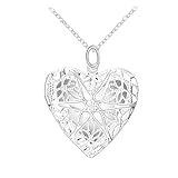 Colgante de marco de fotos hueco exquisito en forma de corazón, adorno plateado, baratijas para parejas
